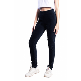 Paco & Co Παντελόνι Γυναικείας Φόρμας Κοτλε-Βελούτε  Μαύρο 2287620